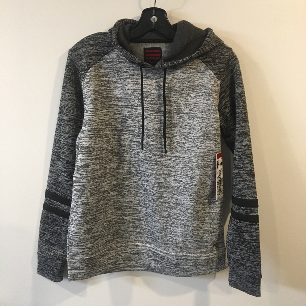 BURNSIDE Hoodie Performance Fleece TOP Size S
